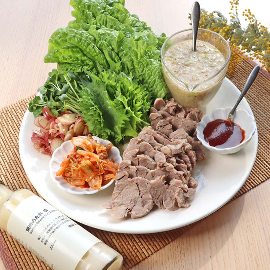 無印良品「焼肉のたれ 塩」でポッサム