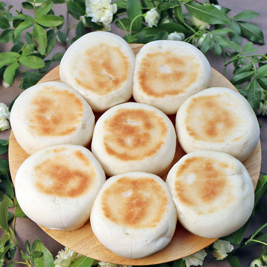 簡単1時間!フライパンで焼く!米粉のちぎりパン
