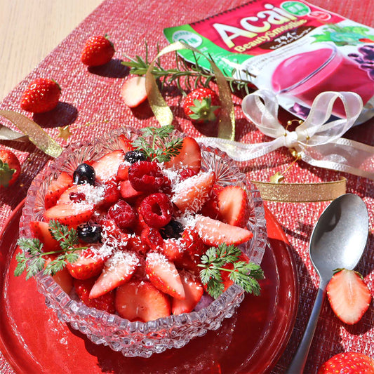 ユニマットリケン「アサイービューティースムージー」でVery Berry アサイーボウル