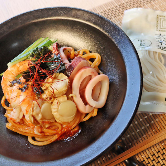 KINOKUNIYAの商品で作る!海鮮ビビン麺