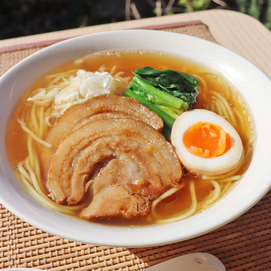 グルテンフリーラーメンの具!とろとろチャーシューと半熟煮卵