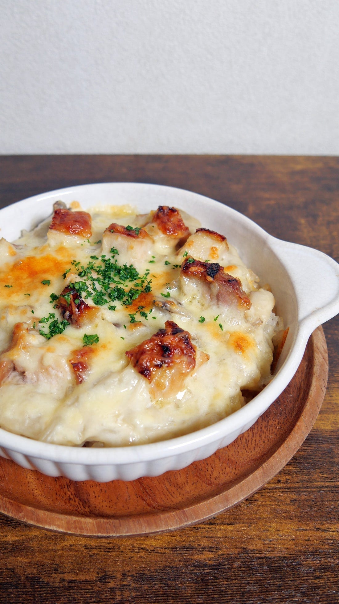 Teriyaki Chicken Doria (Japanese Baked Rice Casserole) | Leftover Teriyaki Remix