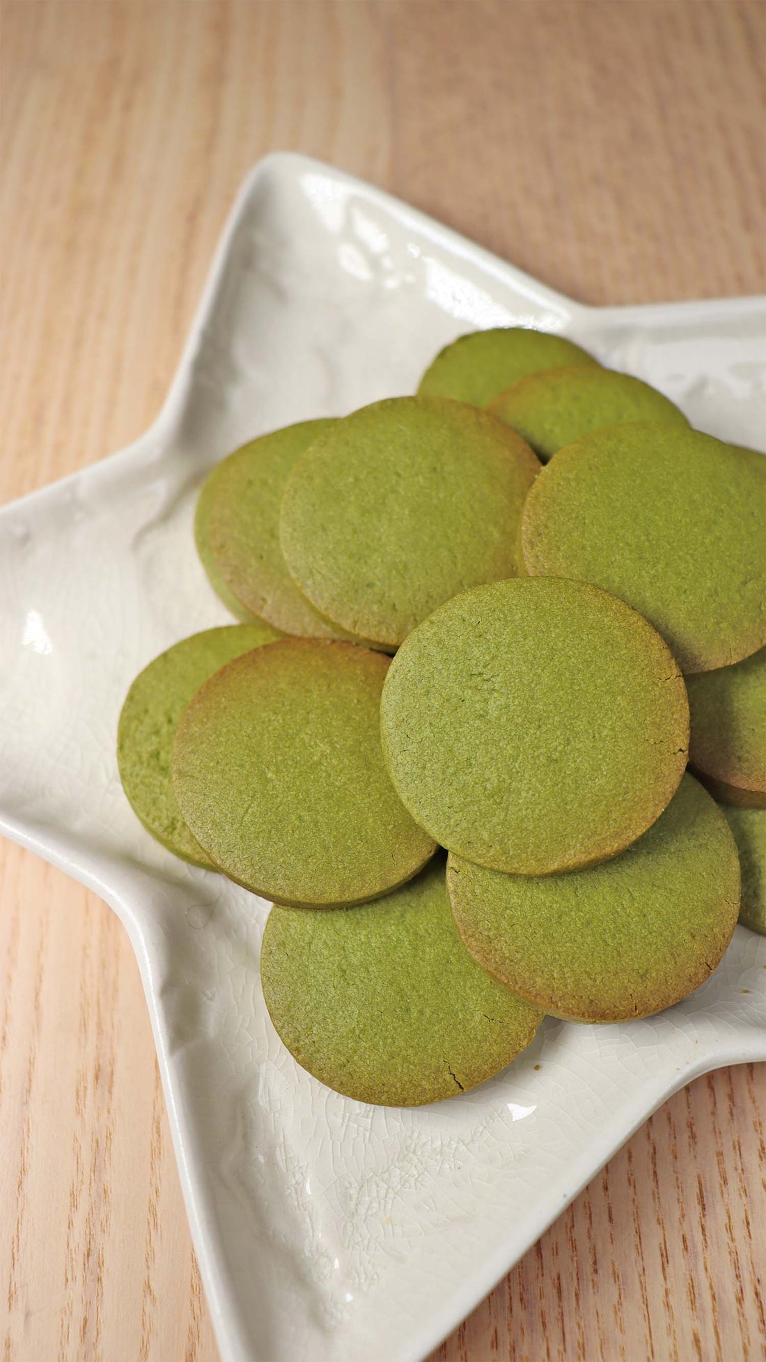 Matcha Rice Flour Cookies | Gluten-Free, Crisp & Melt-in-Your-Mouth
