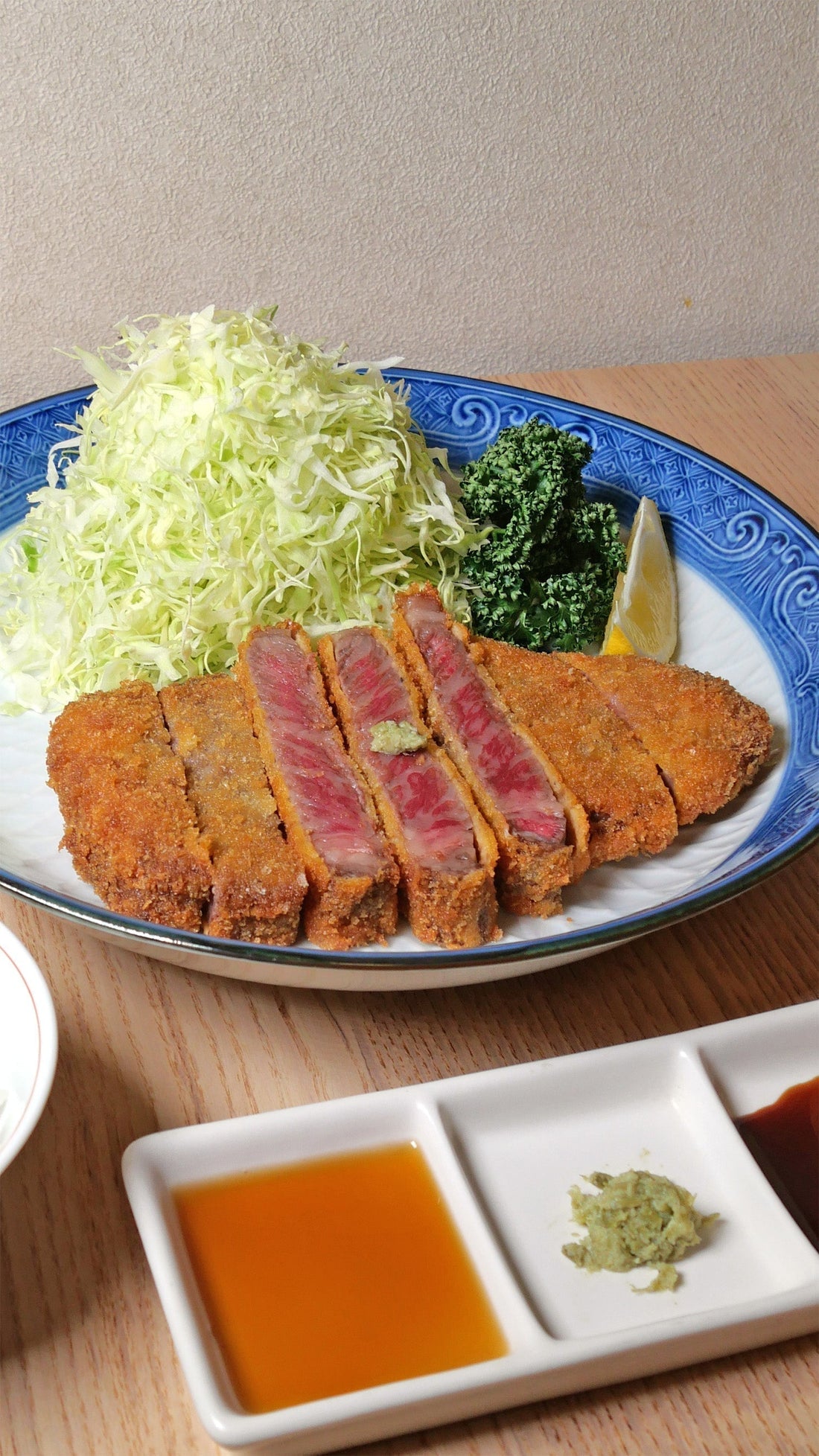 Gyukatsu (Japanese Beef Katsu) | Crispy Outside, Medium-Rare Inside