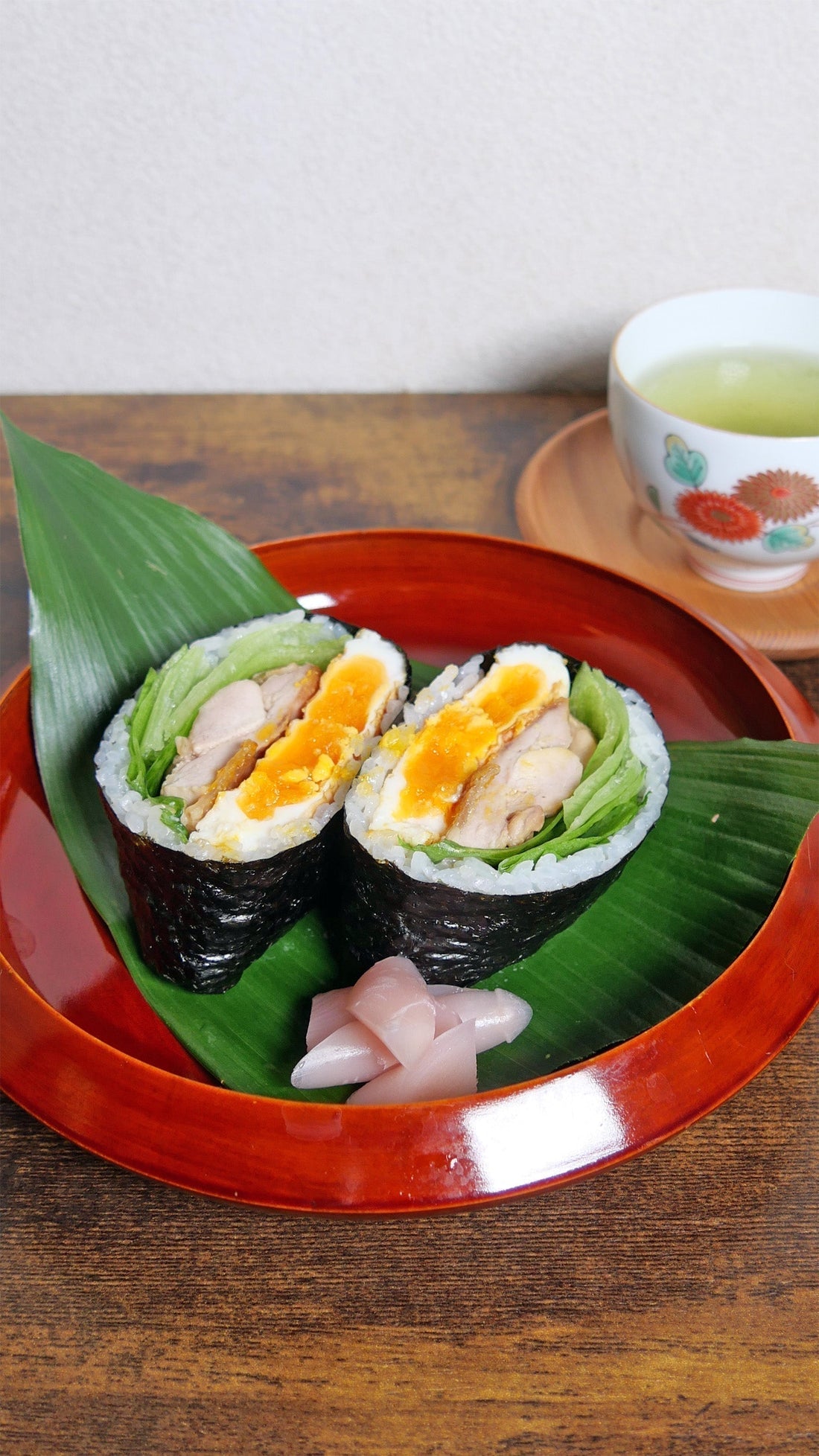 Teriyaki Chicken Onigirazu (Japanese Rice Sandwich) | Just Wrap & Slice for Lunch & Bento