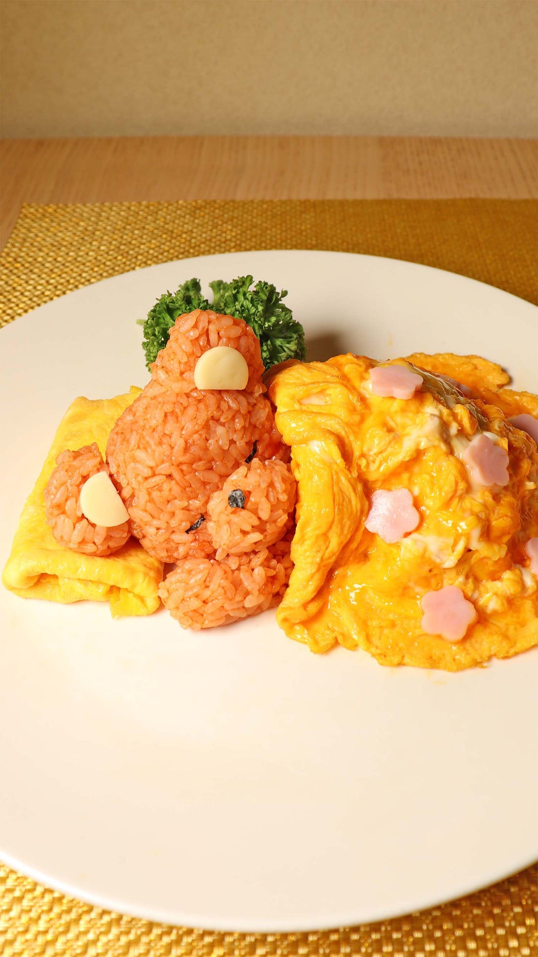Cute Bear Omurice (Japanese Omelet Rice) | Easy Recipe Kids Will Love