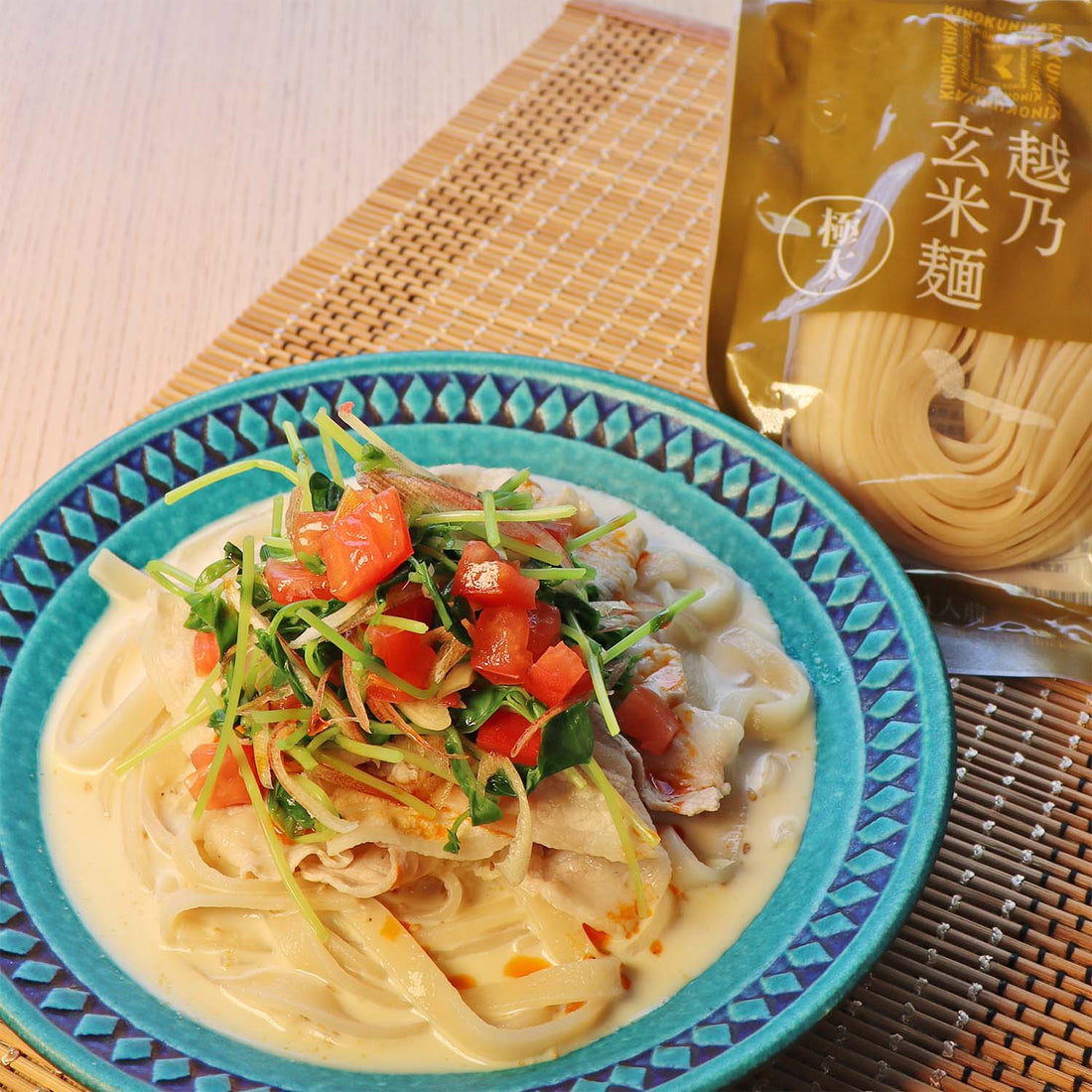 【グルテンフリー】KINOKUNIYAの商品で作る！冷やし豆乳麺