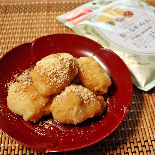 簡単5分！成城石井の商品で作る！米ぬかの豆腐餅