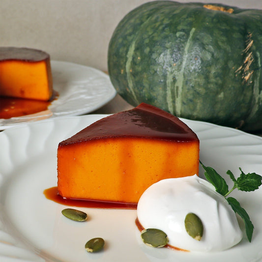 ミキサー・包丁不要！豆乳かぼちゃプリン